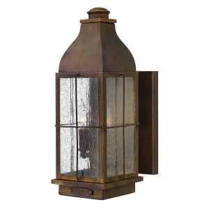 Image of 3 Light Outdoor Medium Wall Lantern Light Sienna IP44, E14