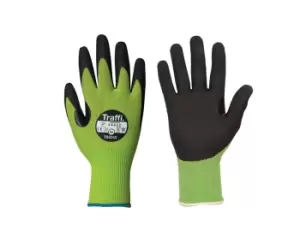 Image of Traffi TG5240 Microdex Nitrile LXT Cut Level C Safety Gloves Size 9