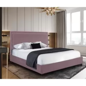 Image of Sensio Bed King Plush Velvet Pink