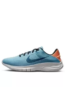 Image of Nike Flex Experience Run 11 Next Nature - Blue/Orange, Blue/Orange, Size 4, Women
