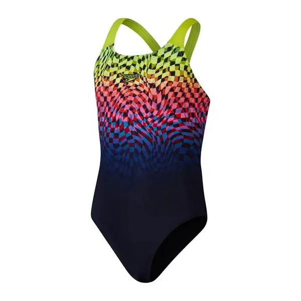 Image of Speedo Pl Powerback Jn43 Swimsuits 5-6 (XS) Multi 29233499155