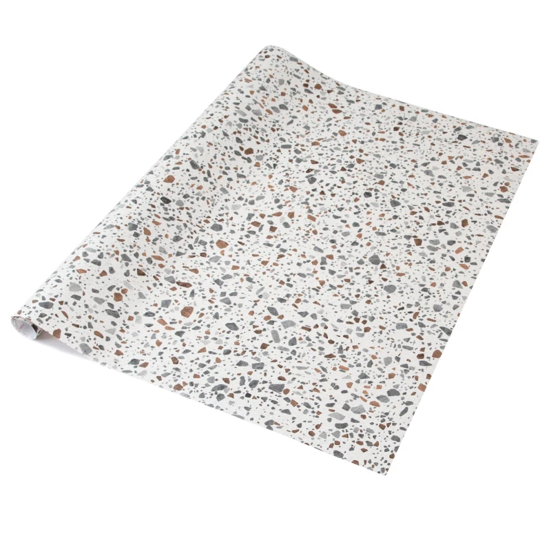 Image of D C Fix dc fix Terrazzo Self Adhesive Vinyl Wrap Grey/Beige unisex 67.5CMX5M
