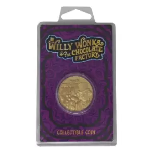 Image of Fanattik Willy Wonka Collectible Coin