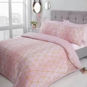 Image of Calvin Blush Duvet Set - Single