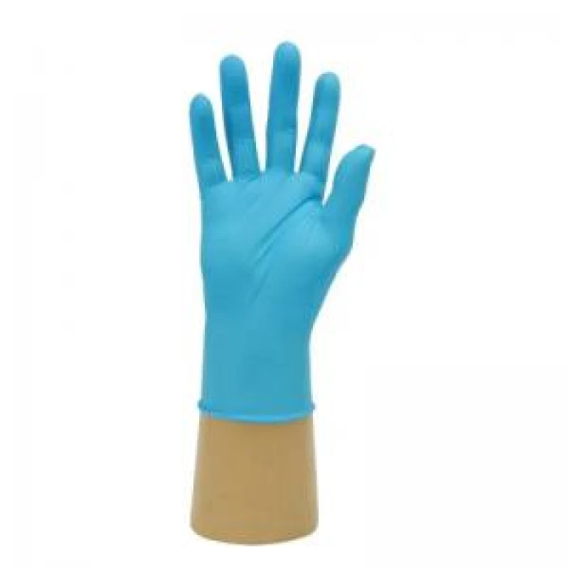 Image of ValueX Nitrile Powder Free Gloves Food Accredited Non-Medical Blue EXR59268PY