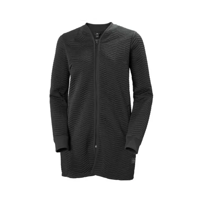 Image of Helly Hansen Womens long zip sweater Helly Hansen Lillo Noir Female XS