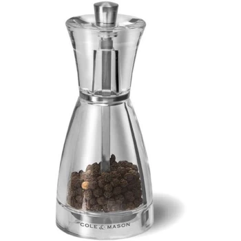 Image of Cole and Mason Pina Precision Pepper Mill - Clear
