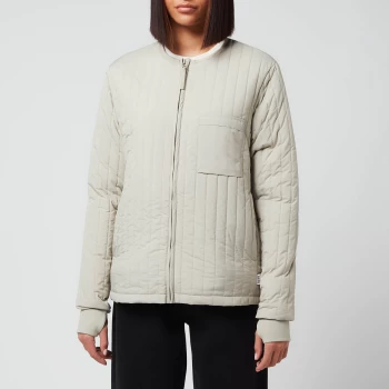 Image of Rains Womens Liner Jacket - Cement - M