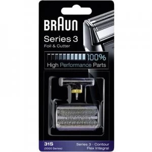 Image of Braun 31S Foil and cutter Silver 1 Set