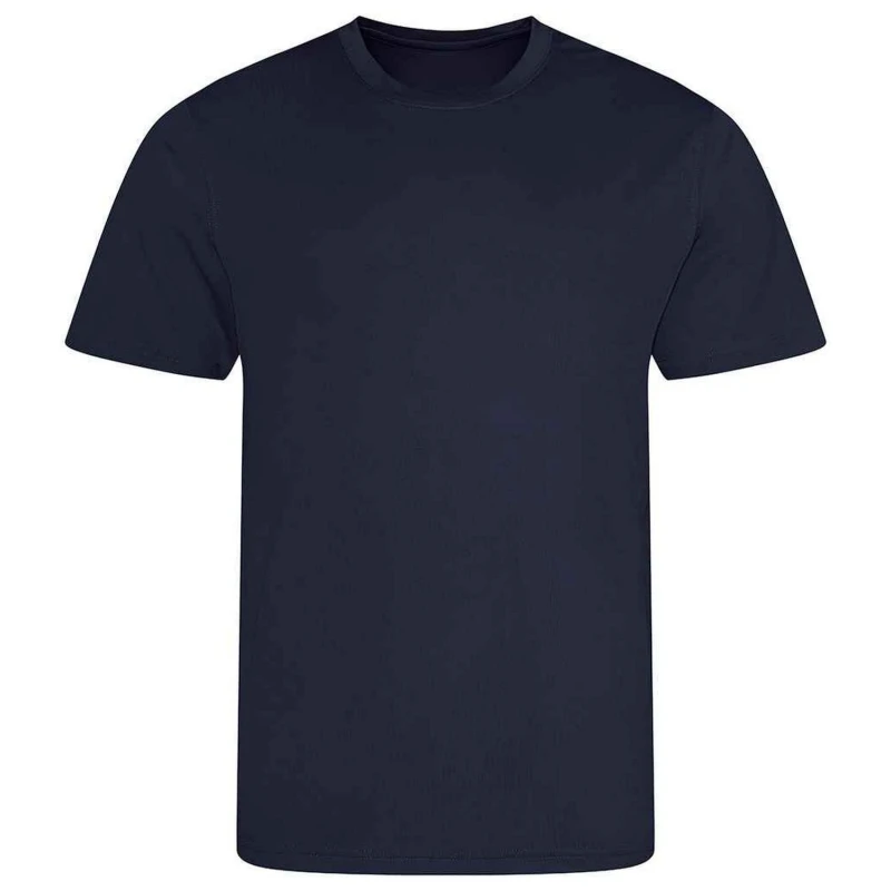 Image of AWDis Cool Plain Magenta T-Shirt in Navy Size: 12-13 Years Navy Unisex 12-13 Years