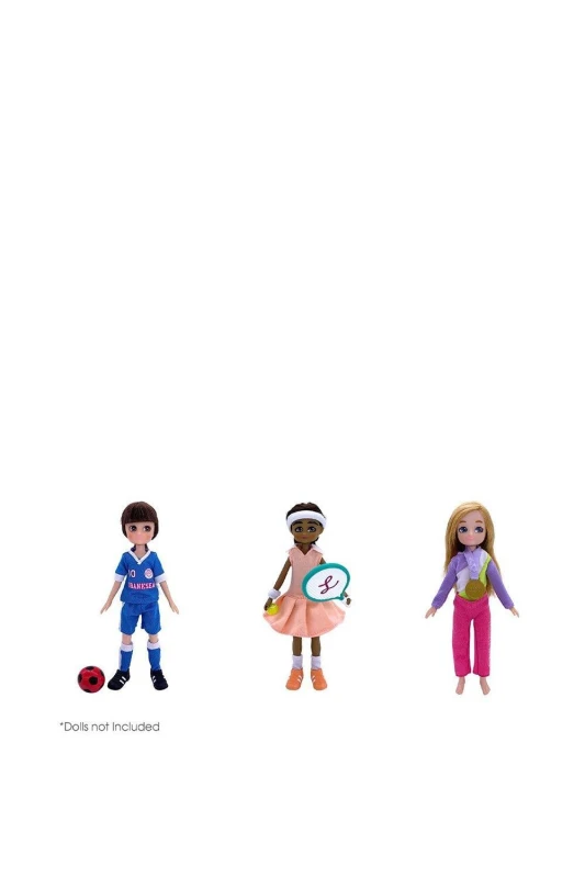 Image of Lottie Dolls Three Branksea Sports Club Dolls Outfits Blue unisex
