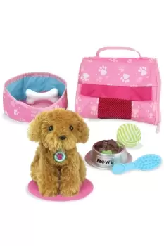 Image of Sophia's - Plush Dog with Carrier & 8 Accessories