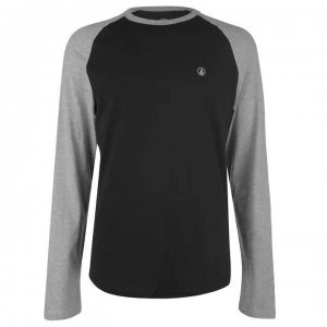 Image of Volcom Volcom Mens Pen BSC LS T-Shirt - Heather Grey