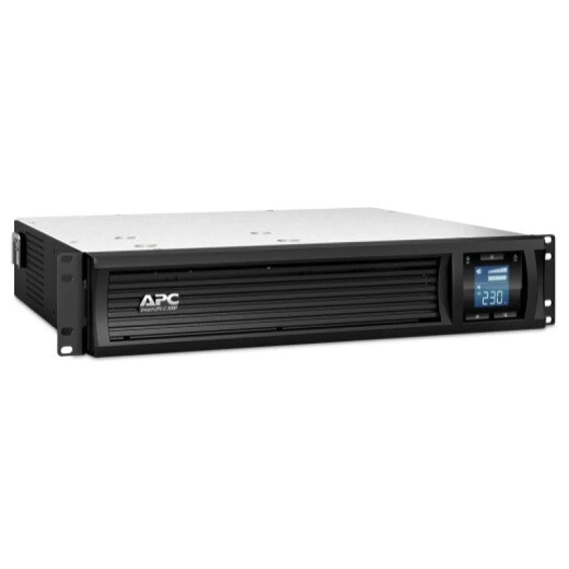Image of APC APC Smart-UPS C, Line Interactive, 3kVA, Rackmount 2U, 230V, 8x IEC C13+1x IEC C19 outlets, USB and Serial communication, AVR, Graphic LCD SMC3000