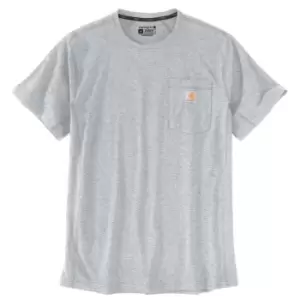 Image of Carhartt Mens Force Flex Pocket Relaxed Short Sleeve T Shirt S - Chest 34-36' (86-91cm)