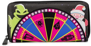 Image of The Nightmare Before Christmas Loungefly - Oogie Boogie Wheel Wallet multicolour
