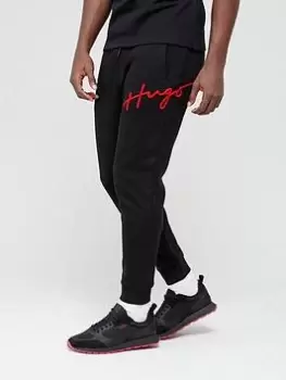 Image of HUGO Drog Joggers - Black, Size 2XL, Men