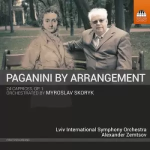 Image of Paganini By Arrangement 24 Caprices Op 1 Orchestrated By Myroslav Skoryk by Nicolo Paganini CD Album