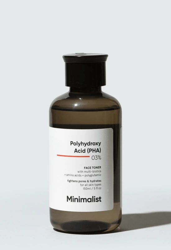 Image of Minimalist Polyhydroxy Acid (PHA) 03% Face Toner Clear unisex