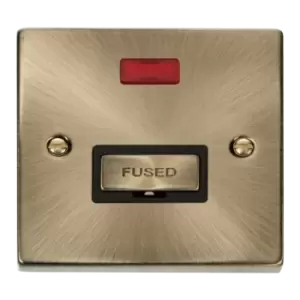 Image of Click Scolmore Deco Ingot 13A Neon Fused Spur Unit - VPAB753BK