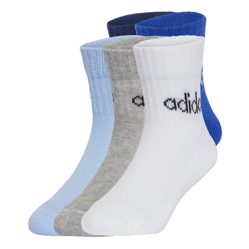Image of Adidas Children's socks adidas Linear Bleu Unisex 31/33 JF8542