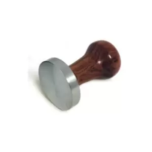 Image of Stainless steel tamper with wooden handle Motta, 58 mm