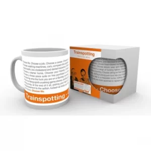 Image of Trainspotting Quote Mug