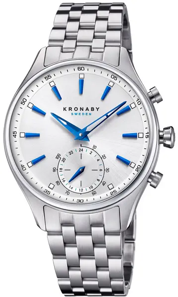 Image of Kronaby Watch Sekel Smartwatch - Silver KRB-038