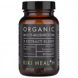 Image of KIKI Health Organic Multi-Mushroom 8 Extract Blend (60 Vegicaps)