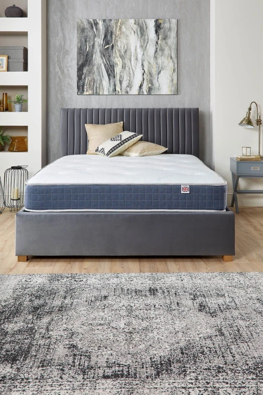 Image of Aspire Aspire Temperature Control Duo Pocket+ Mattress in White Size: Double White Double Unisex 5057632164452