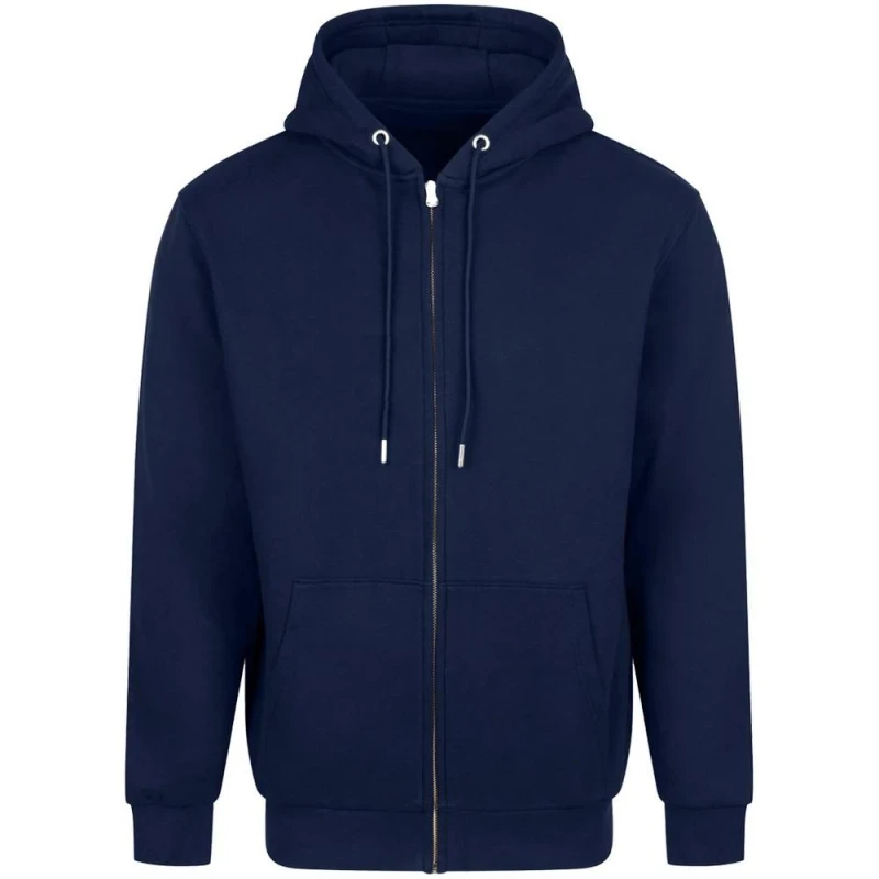 Image of Anthem Mens Studio Full Zip Hoodie in Navy Size: XS Navy Male XS