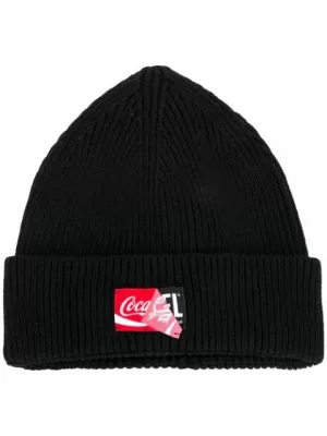 Image of Diesel Jeans x Coca Cola Peel Beany - Black 900