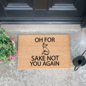 Image of Artsy Doormats For Fox Sake Doormat