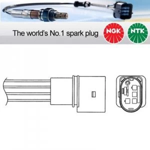 Image of NGK NTK Oxygen O2 Lambda Sensor LZA11-V4 LZA11V4 (1842)