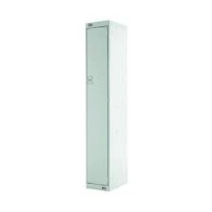 Image of Express Standard Locker One Compartment Light Grey 300mm Deep MC00137