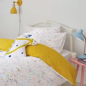 Image of Joules Galaxy Unicorn Single Duvet Cover Set, Multi