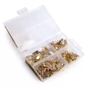 Image of Coral 81400 Easy Hanger Assorted Picture Hooks in 4 Sizes (52 Piece)