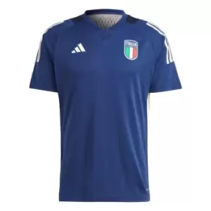Image of adidas Italy Tiro 23 Pro Jersey Mens - Dark Blue / Cream White