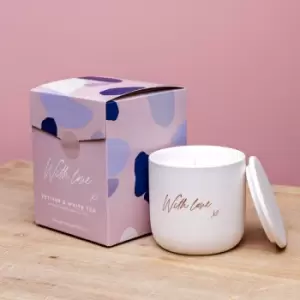 Image of With Love 200g Candle Vetiver & White Tea