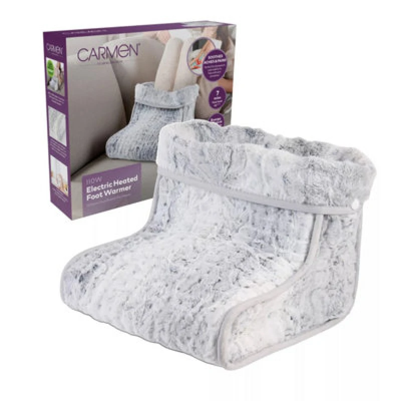 Image of CARMEN C81285GRY Foot Warmer - Grey 5056784512227