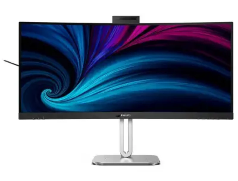 Image of Philips 6000 Series 34B2U6603CH 34 VA WQHD 120Hz Thunderbolt 4 Curved Monitor 34B2U6603CH/00 Grey