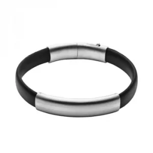 Image of Ladies Skagen Stainless Steel Leif Bracelet