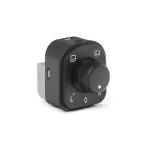 Image of TOPRAN Switch, mirror adjustment 115 169 VW,SEAT,Golf V Schragheck (1K1),Passat Variant (3C5),GOLF VI (5K1),TIGUAN (5N_),Passat Variant (365)