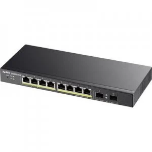 Image of ZyXEL 10x GE GS1900-10HP 8x PoE Ports, 2x SFP Network switch 10 ports