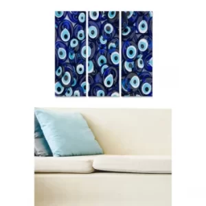 Image of MDF62559699 Multicolor Decorative MDF Painting (3 Pieces)