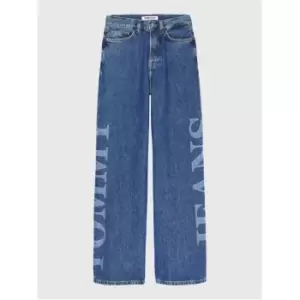 Image of Tommy Jeans Claire Hr Wide Wide AG7035 - Blue