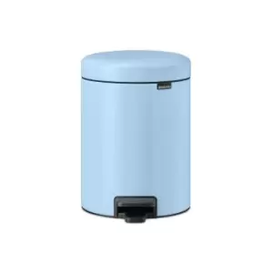 Image of Brabantia NewIcon Pedal Bin, 5L - Dreamy Blue