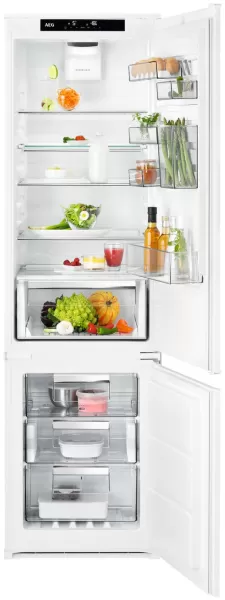 Image of AEG 6000 TwinTech SCE819E5TS 265L Frost Free Integrated Fridge Freezer