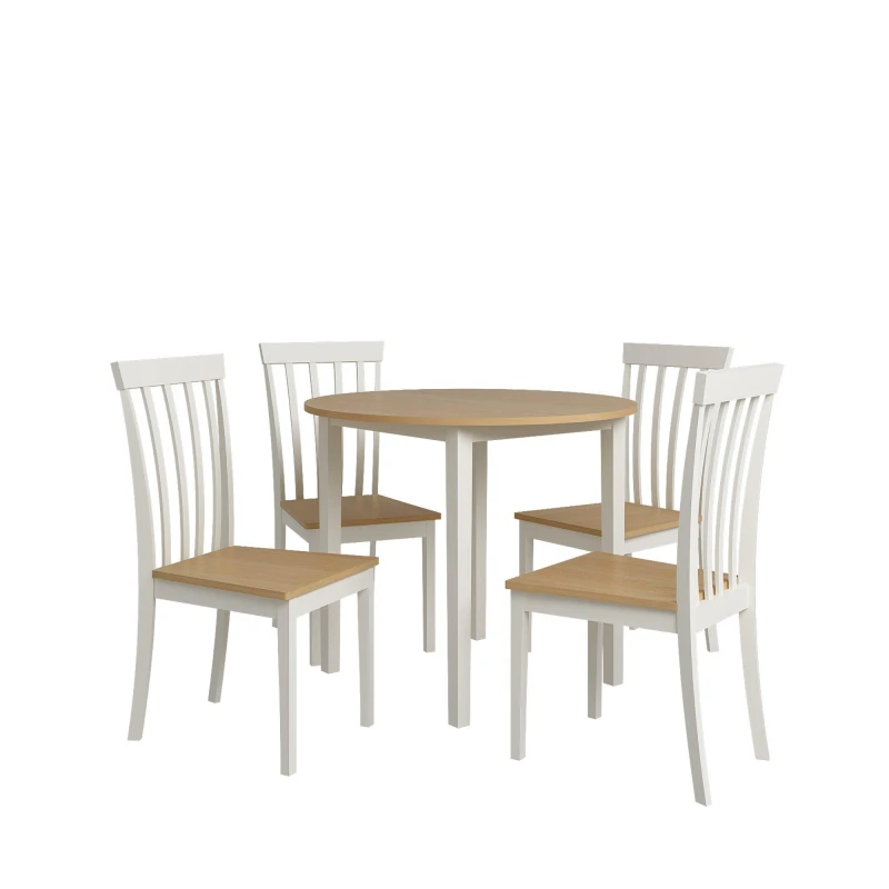 Image of Homelife Dining Tables Cream unisex Set