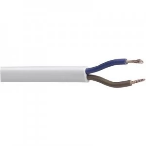 Image of Flexible cable H05VVH2 F 2 x 0.75mm White LappKabel